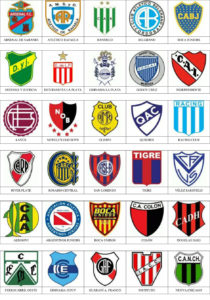 Logos escudos futbol argentino