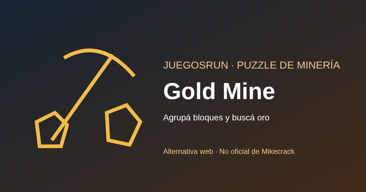 Mikecrack Miner: alternativa de minería Gold Mine